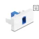 Delock Easy 45 Modul SC Simplex anya - SC Simplex anya kék/fehér