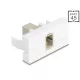 Delock Easy 45 Modul SC Simplex anya - SC Simplex anya bézs / fehér