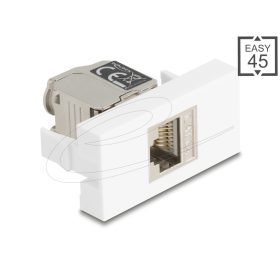 Delock Easy 45 Modul RJ45 jack - LSA Cat.6A-hoz LED-del