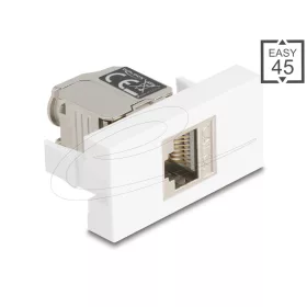 Delock Easy 45 Modul RJ45 jack - LSA Cat.6A-hoz LED-del
