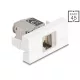 Delock Easy 45 Modul RJ45 jack - LSA Cat.6A-hoz LED-del