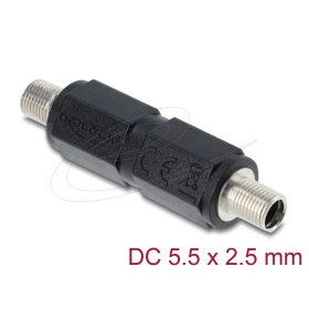   Delock DC Barrel Jack adapter DC 5,5 x 2,5 mm anya   anya csavarmenettel