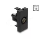 Delock Easy 45 modul BNC anya - BNC anya fekete