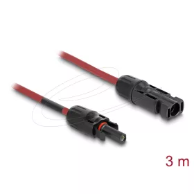 DL4 napelemes kábel 4 mm2 apa-anya 3 m