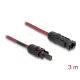 DL4 napelemes kábel 4 mm2 apa-anya 3 m