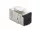 Delock Keystone modul, RJ45-aljzat - RJ45-aljzat, Cat.6A, porvédő fedéllel