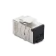 Delock Keystone modul, RJ45-aljzat - RJ45-aljzat, Cat.6A, porvédő fedéllel