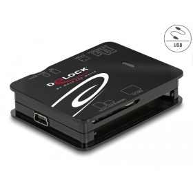   Delock USB 2.0 CF/SD/Micro SD/MS/xD/M2 kártyaolvasó (91007)