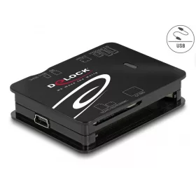  Delock USB 2.0 CF/SD/Micro SD/MS/xD/M2 kártyaolvasó (91007)
