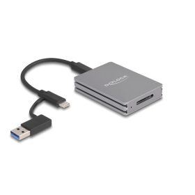   Delock USB Type-C  kártyaolvasó CFexpress memóriakártyákhoz A-típusú (91012)