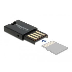 DeLock USB 2.0 Micro SD kártyaolvasó (91603)