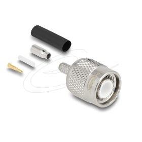   Delock TNC apa RG-174 / RG-316 krimpelésére illeszkedő süllyesztő csővel
