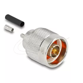   Delock N apa RG-174 / RG-316 krimpelésére illeszkedő süllyesztő csővel