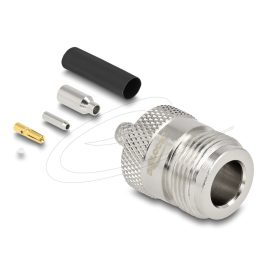   Delock N anya RG-174 / RG-316 krimpelésére illeszkedő süllyesztő csővel