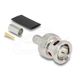   Delock BNC apa RG59 krimpelésére illeszkedő süllyesztő csővel