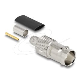   Delock BNC anya RG-59 krimpelésére illeszkedő süllyesztő csővel