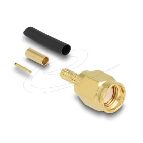   Delock SMA apa RG-174 / RG-316 krimpelésére illeszkedő süllyesztő csővel