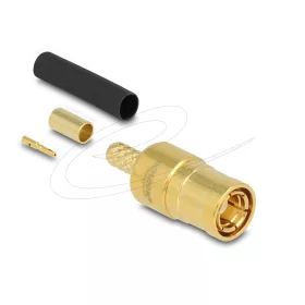   Delock SMB apa RG-174 / RG-316 krimpelésére illeszkedő süllyesztő csővel