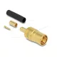 Delock SMB apa RG-174 / RG-316 krimpelésére illeszkedő süllyesztő csővel