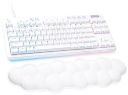 Logitech G713 US nemzetközi (Qwerty) mechanikus gamer Tactile billentyűzet - Fehér (920-010422)