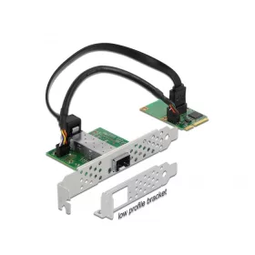   Delock Mini PCIe I/O PCIe teljes méretű 1 x SFP Gigabit LAN