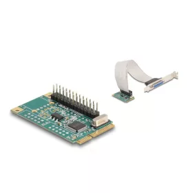 Delock Mini PCIe I/O PCIe teljes méretű 1 x párhuzamos