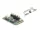 Delock Mini PCIe I/O PCIe teljes méretű 1 x párhuzamos, 2 x soros RS-232 tápfeszültséggel 5 V / 12 V