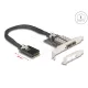 Delock Mini PCIe I/O PCIe teljes méretű 2 x SFP Gigabit LAN