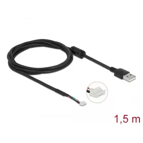   Delock modul kábel USB 2.0 A típusú apa  és 4 tűs kamera apa V6 1,5 m