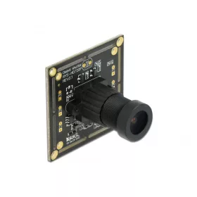   Delock USB 2.0 kamera modul globális zárral fekete / fehér 0,92 megapixeles, 32 -os fókusz (96397)