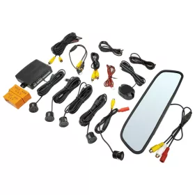   MaxSpeed, Tolatókamera szett (4 db szenzor+kamera+visszapillantós TFT-LCD monitor)