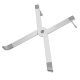 Logilink Összecsukható laptop/táblagép állvány, 10 16", max. 20 kg, alumínium (AA0166)