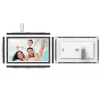AgfaPhoto APF2400WIFI digitális képkeret 24" videó, hang, 32gb, Frameo, fekete