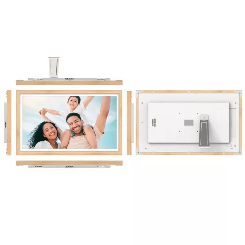 AgfaPhoto APF2400WIFI digitális képkeret 24" videó, hang, 32gb, Frameo, fekete