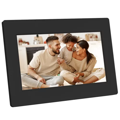 AgfaPhoto APF700WIFI digitális képkeret 7" videó, hang, mozgásérzékelő, 32gb, Frameo, fekete