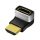 Logilink HDMI adapter, A/M - A/F, 270  szögben, 8K/60 Hz, fekete/szürke (AH0007A)