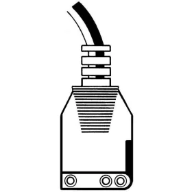 Albrecht 3 pólusú CB rádió tápkábel