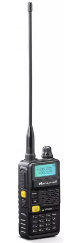 Midland CT590S kézi amatőr VHF/UHF kétsávos adóvevő rádió