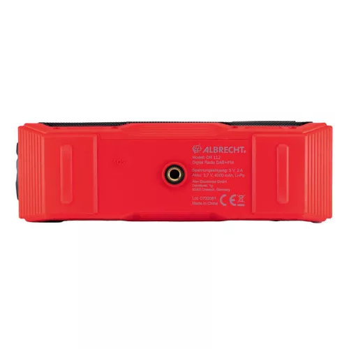 Albrecht DR 112 FM/DAB+ vészhelyzeti kültéri hajtókaros rádió