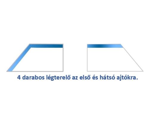 NovaLine légterelő Ford Mondeo 5 Ajtós Ltb / 4 Sed 2001-2007R (4 Db-Os)