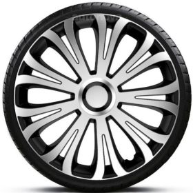   15"-os Avera Silver-Black dísztárcsa garnitúra (4darab)