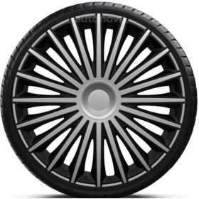   15"-os Dakota Silver Black dísztárcsa garnitúra (4darab)