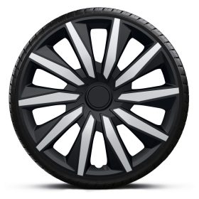   15"-os Decente Silver Black dísztárcsa garnitúra (4darab)