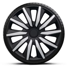   15"-os Decente Silver Black dísztárcsa garnitúra (4darab)