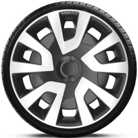   15"-os Revo Van Silver-Black dísztárcsa garnitúra (4darab) Teherautókra való