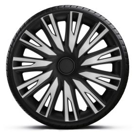   16"-os Copra Silver Black dísztárcsa garnitúra (4darab)