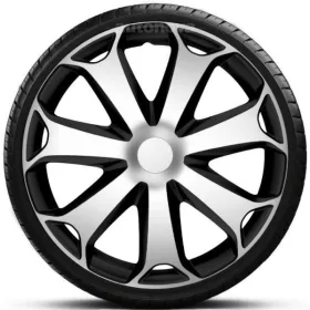   16"-os Mega Silver-Black dísztárcsa garnitúra (4darab)
