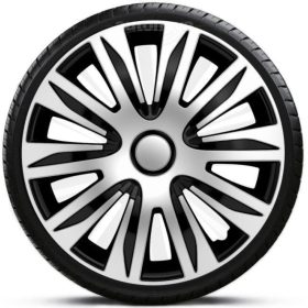   16"-os Nardo Silver-Black dísztárcsa garnitúra (4darab)