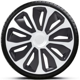   16"-os Platin Silver-Black dísztárcsa garnitúra (4darab)