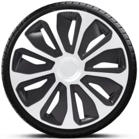   16"-os Platin Silver-Black dísztárcsa garnitúra (4darab)